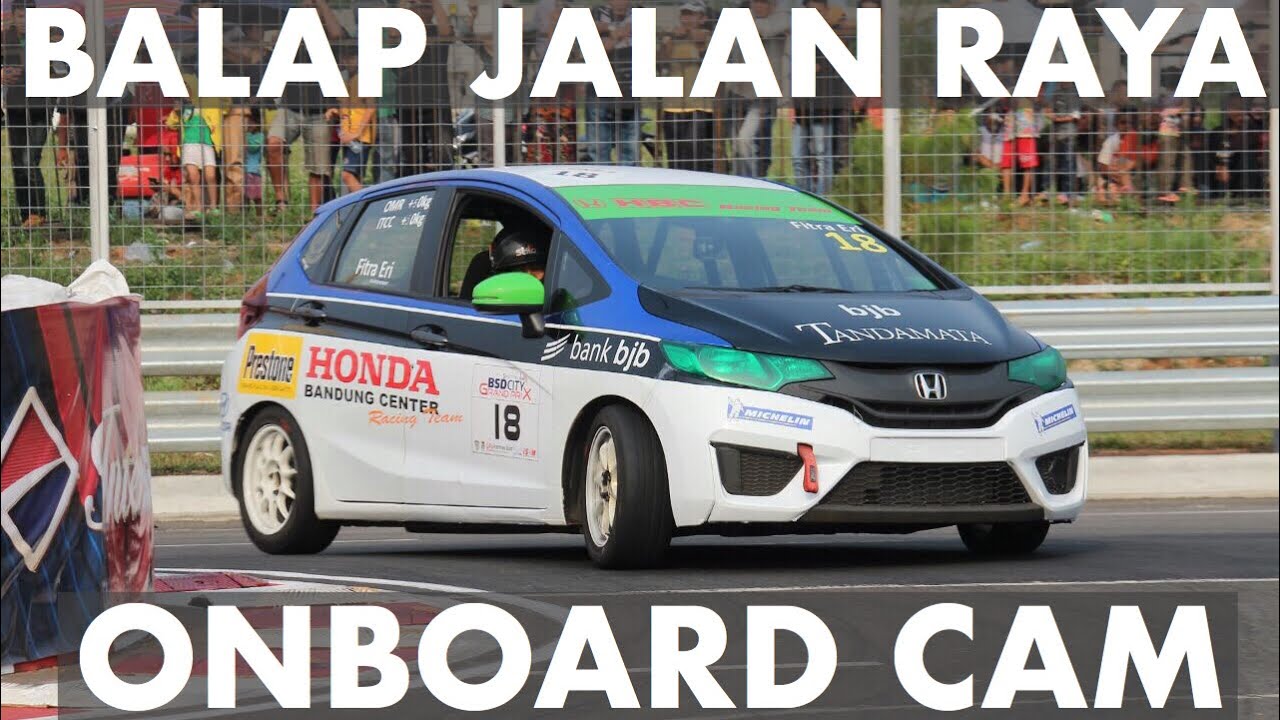 BSD City Grand Prix 2017 | OnBoard Cam | Honda Jazz