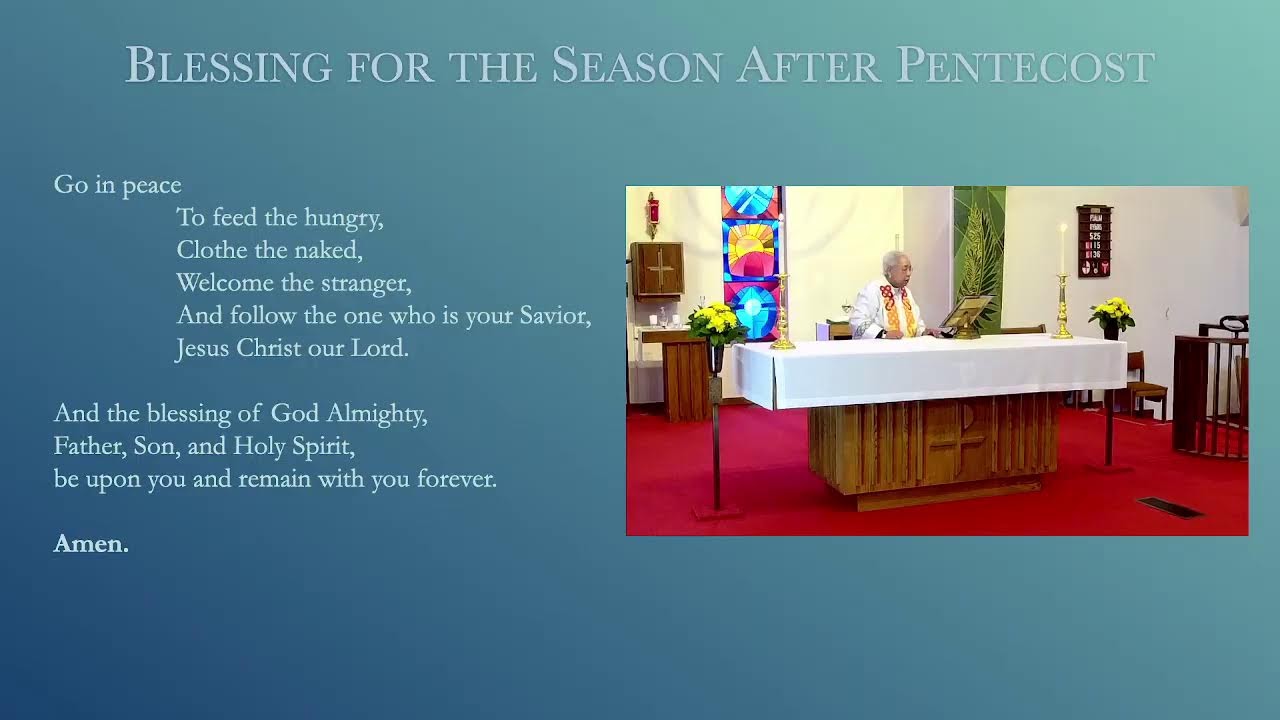 Livestream Worship Service from St. Martin's Episcopal Church in Ellisville, Missouri
