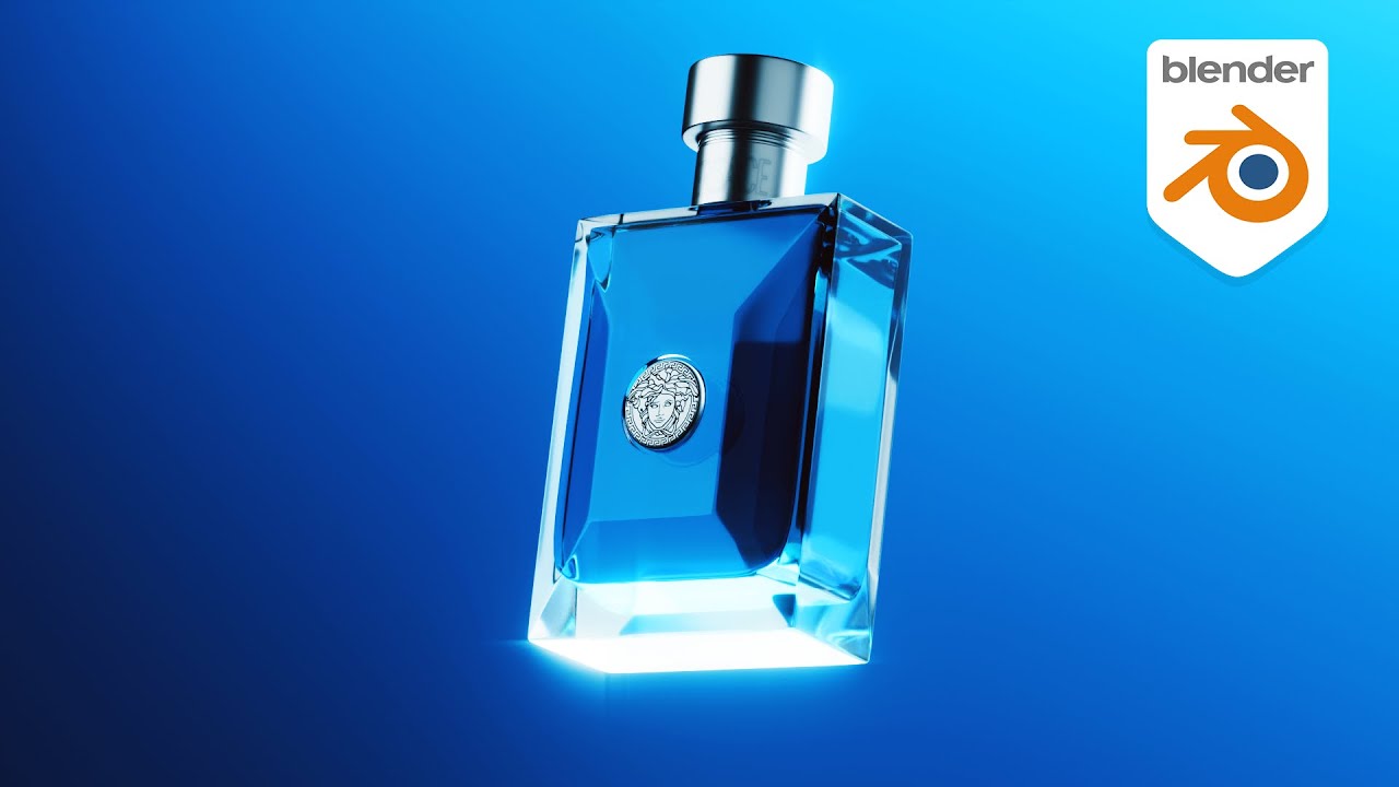 Cosmetic Products | Perfume ocean | Blender Beginner Tutorial 4.4