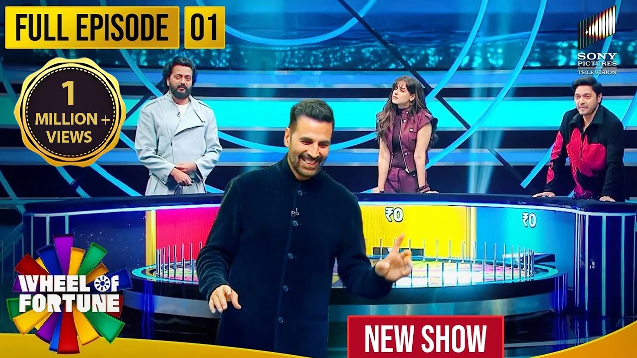 Akshay Kumar | Ep 1 | Riteish Deshmukh, Genelia & Shreyas Talpade | Wheel of Fortune | New Show
