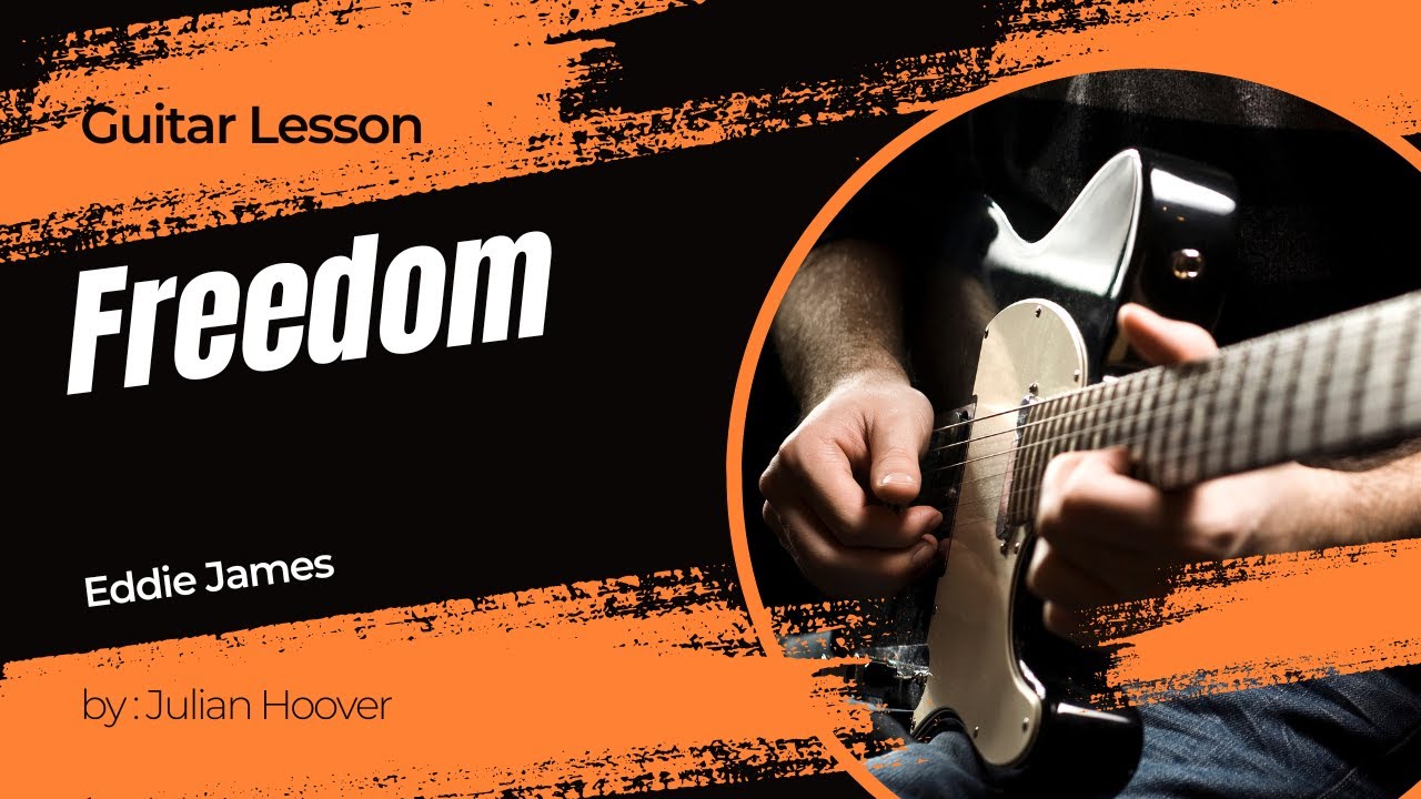 Guitar Lesson: “Freedom” by Eddie James | Gospel Guitar Tutorial
