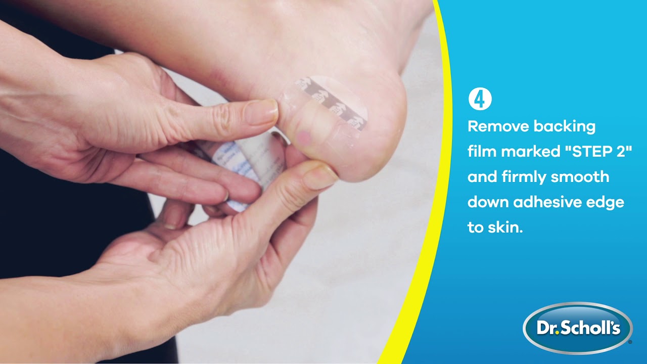 Dr. Scholl's | How To Use Blister Cushions With Duragel® Technology
