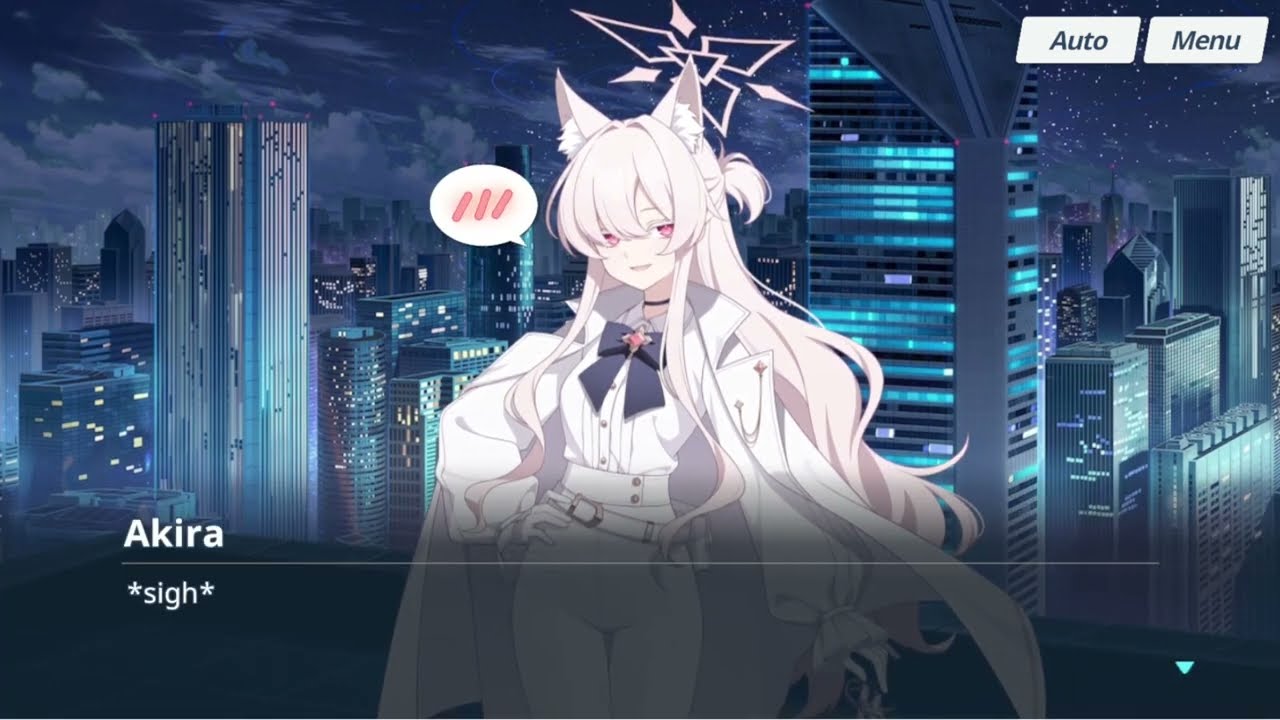 Blue Archive Sensei not giving up on Akira