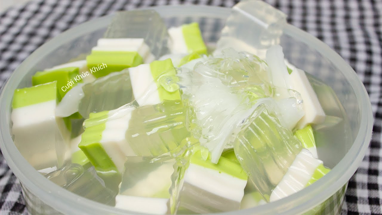 BÍ QUYẾT ĐỔ RAU CÂU DỪA 3 LỚP THƠM BÉO NGỌT THANH CỰC NGON - CKK