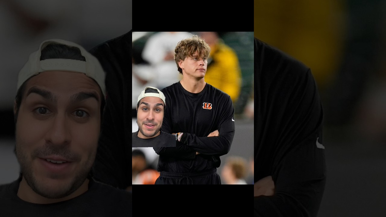 The Sad State of Joe Burrow #nfl #joeburrow #bengals #shorts