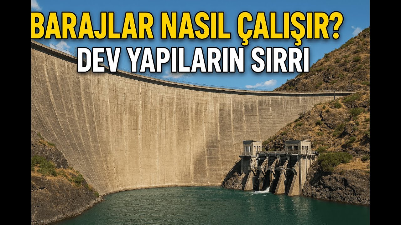 Barajlar Nasıl &Ccedil;alışır? Dev Yapıların Sırrı!