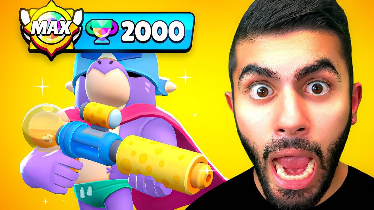 PIERCE 0 auf 1000 TROPHÄEN pushen und PLATZ 1 DER WELT! 😱 (Neuer Brawler)
