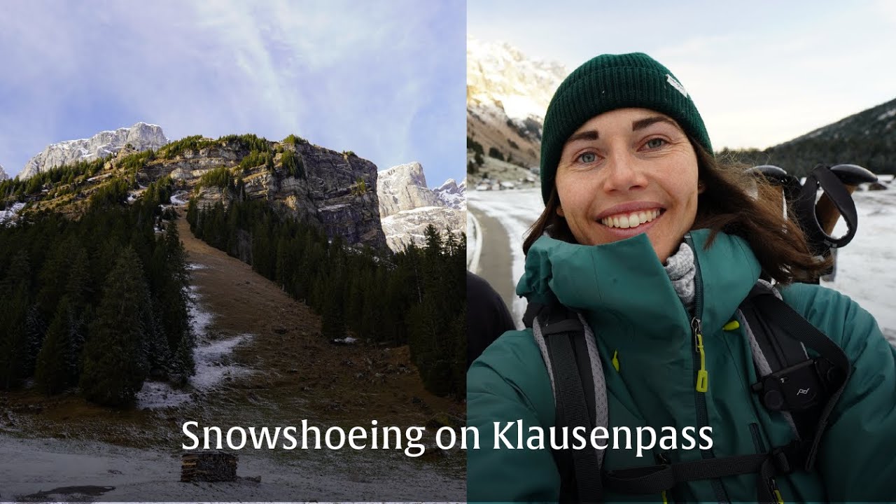 Coffee and snowshoeing | Klausenpass, Switzerland 🇨🇭