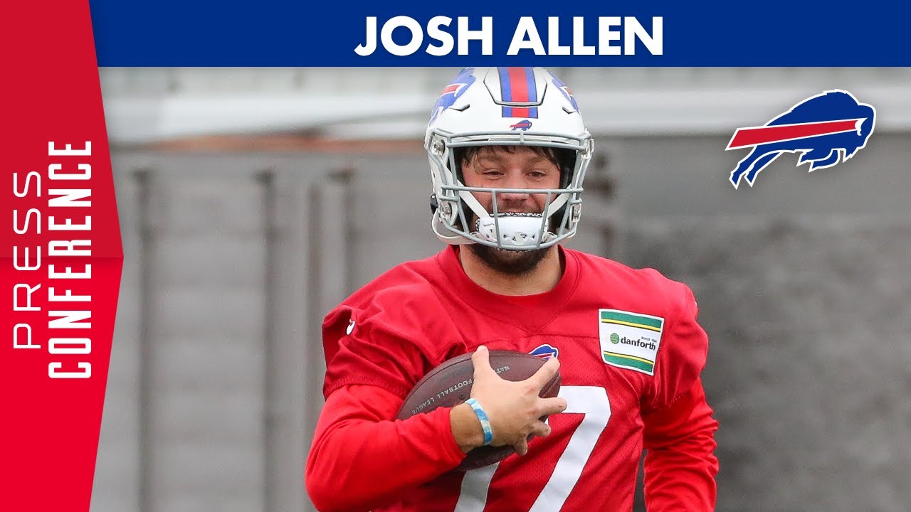 Josh Allen Reacts To Bills Mafia Donating Over 300K In Memory of His Grandma | Buffalo Bills