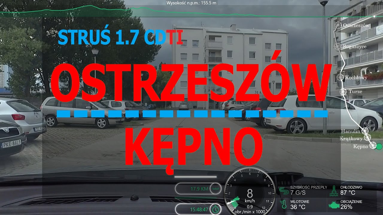 OSTRZESZ&Oacute;W - KĘPNO GPS-OBD [DK11]