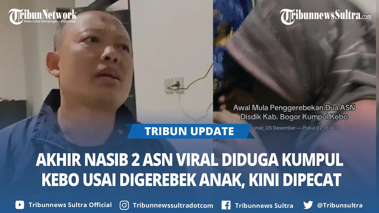 Akhir Nasib 2 ASN Disdik Bogor yang Viral Selingkuh dan Diduga Kumpul Kebo Berujung Dipecat