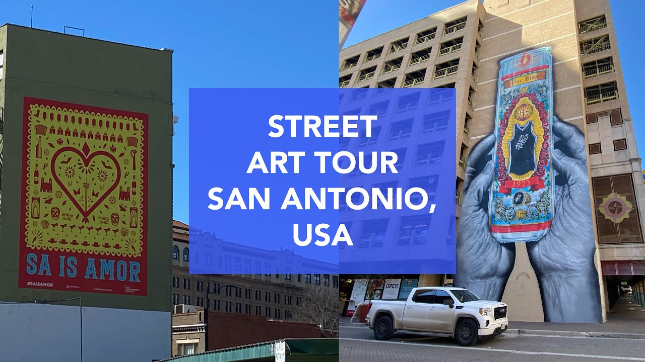 Exploring Downtown San Antonio: Mural Tour & Walking Adventure