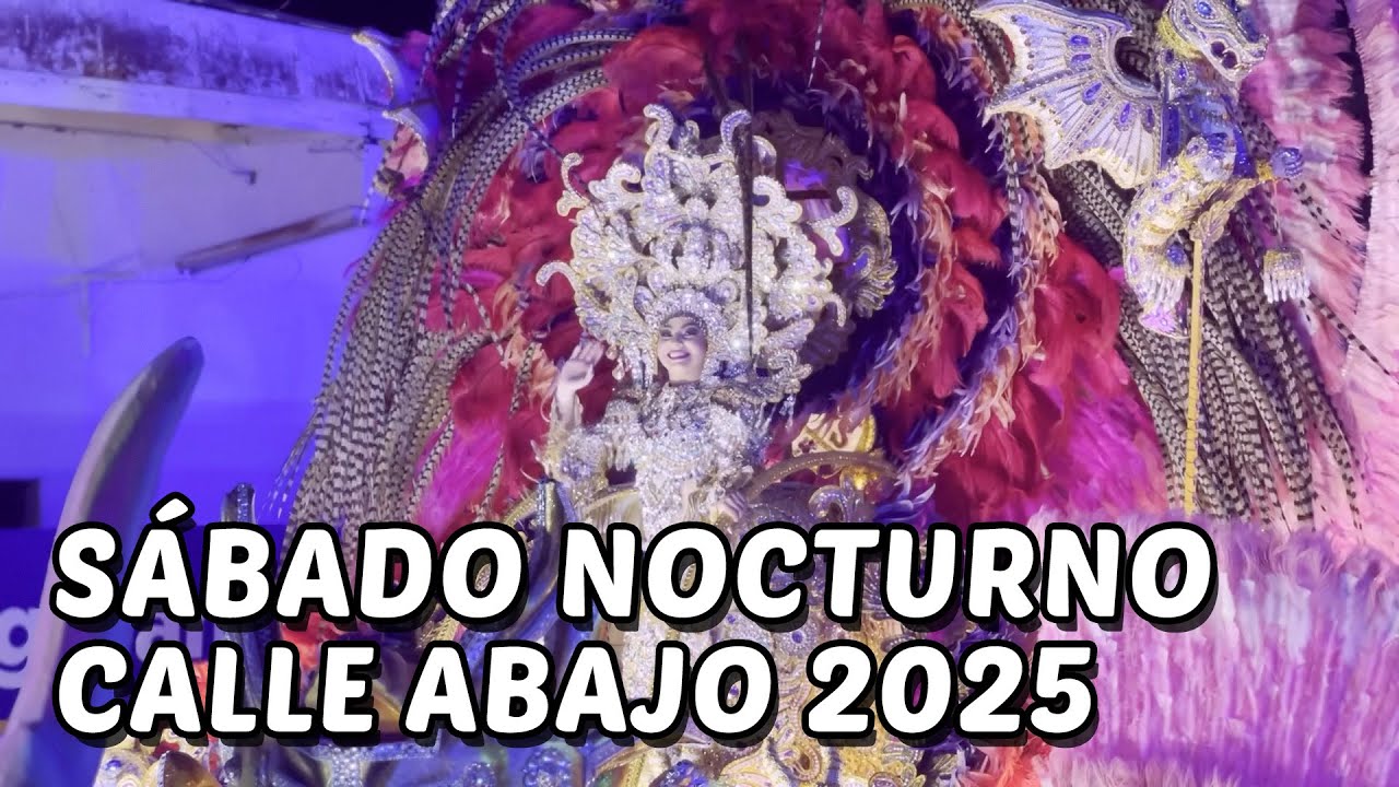 Calle Abajo de Las Tablas 2025 - Sábado Nocturno