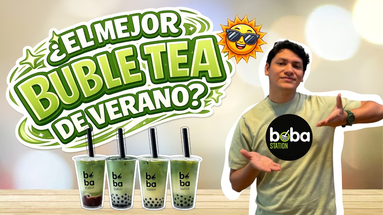 ¿El mejor BUBBLE TEA de verano? probando nuevas experiencias