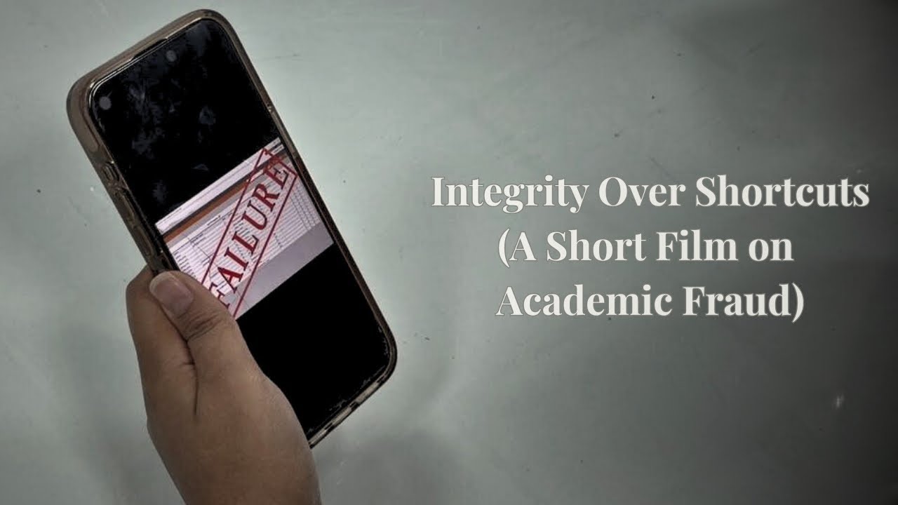 Integrity Over Shortcuts (A Short Film on Academic Fraud) | Taylor’s University ￼| KIAR