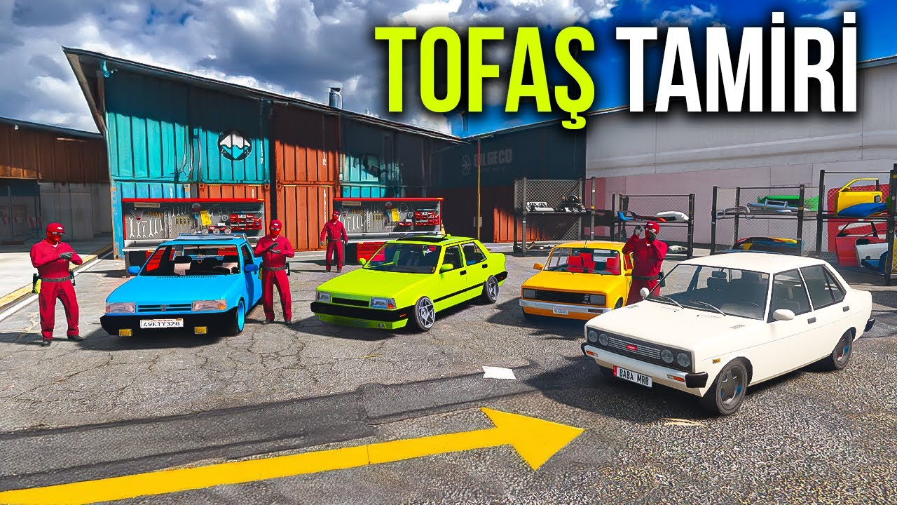 Tofaş Çöplüğündeki Arabaları Yıllar Sonra Tamire Götürüyoruz - GTA 5