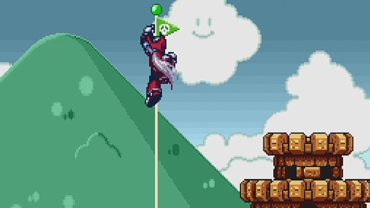 ​Mega Man X Online Custom Maps - Super Mario Bros. World 1-1​