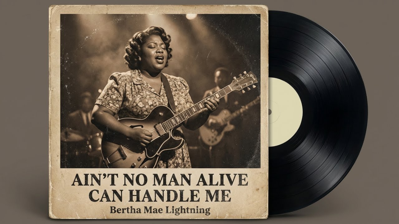Rare Female Blues 1952 – Ain’t No Man Alive Can Handle Me | Bertha Mae Lightning