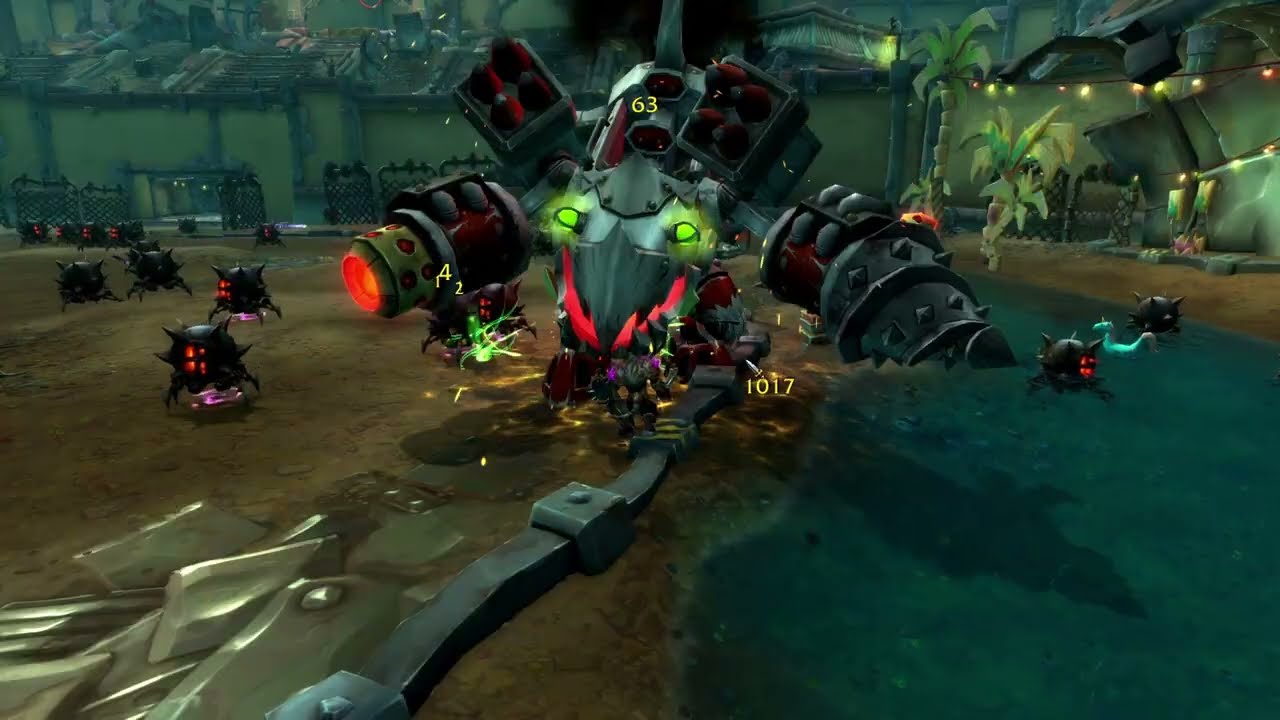 Дреней Паладин Танк Босс Гоблионе World of Warcraft