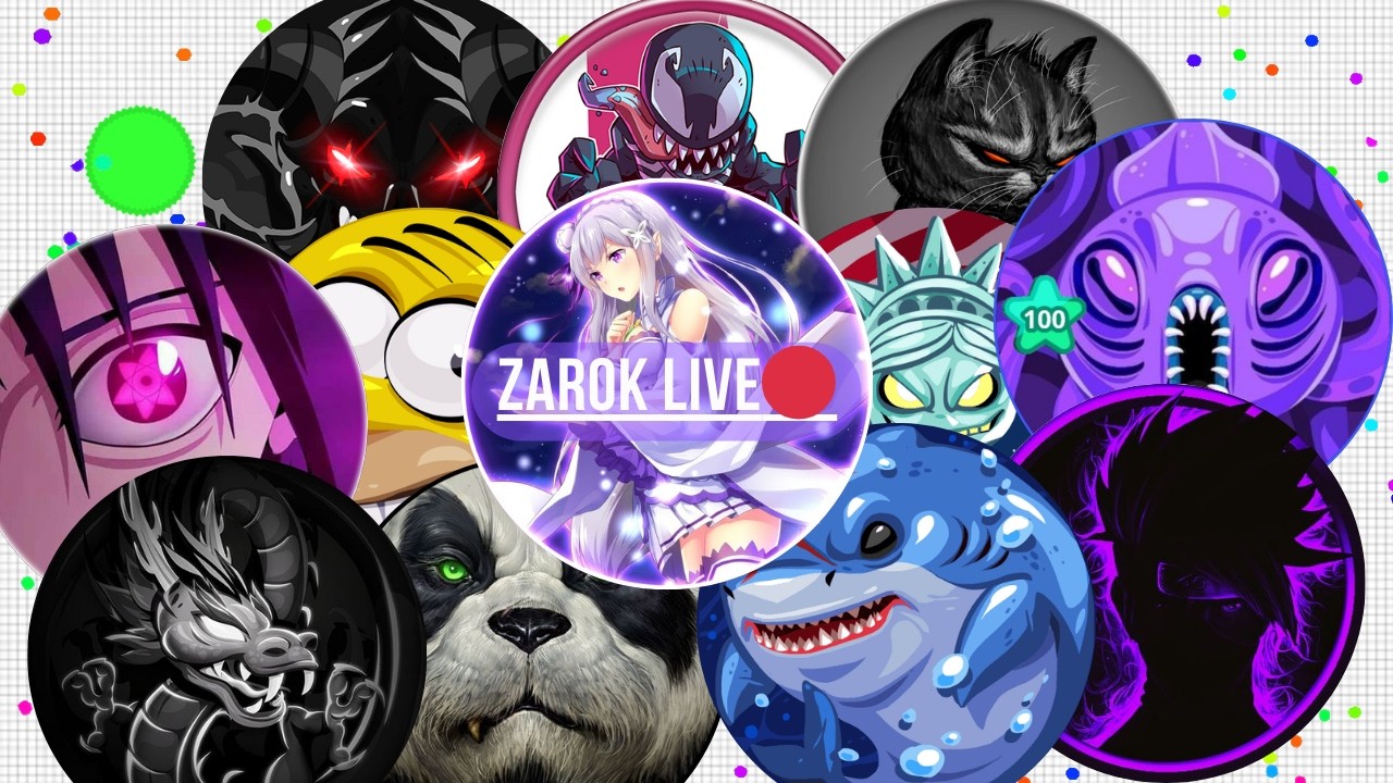 AGAR.IO WORLD RECORD ATTEMPT! 🏆 Solo Domination! (Zarok Live)