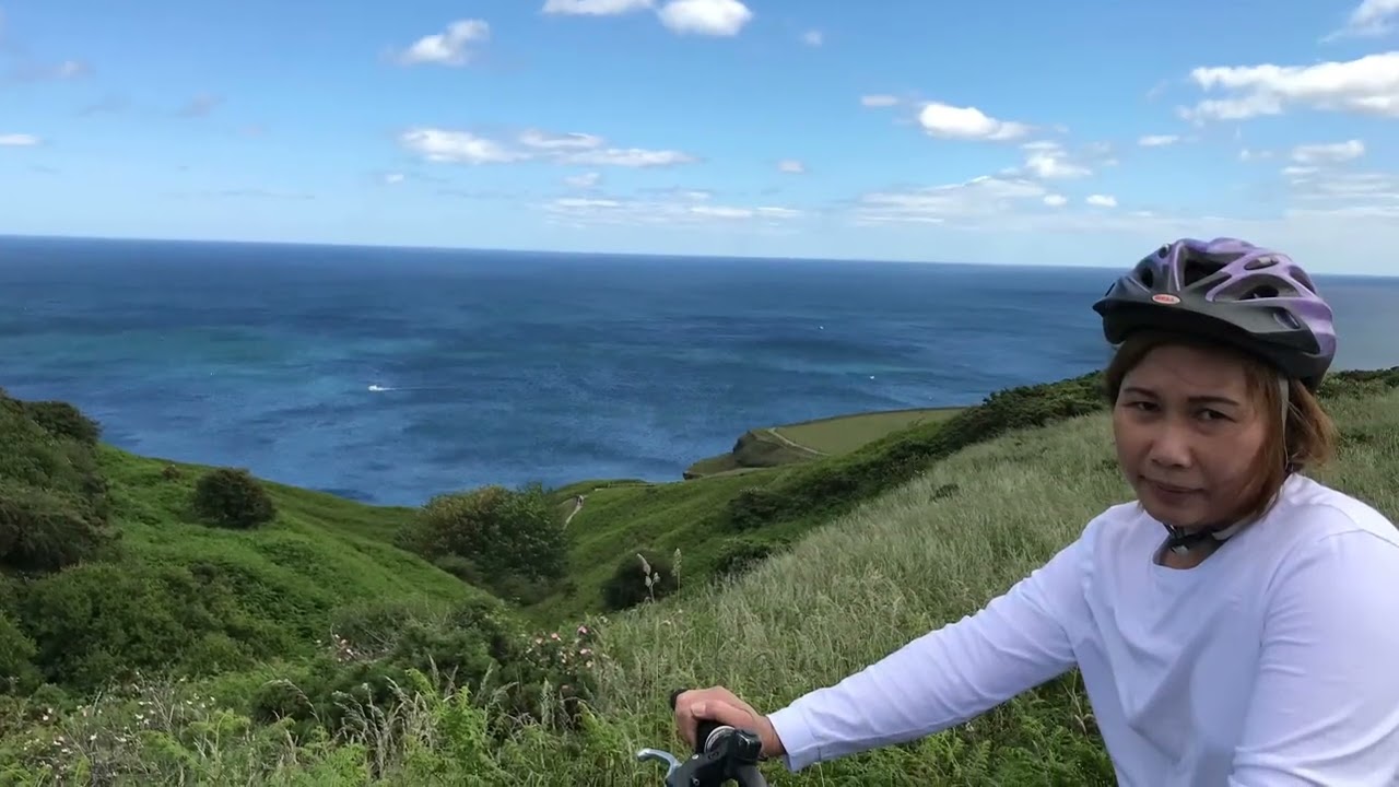 Scarborough to Whitby, Biking Through Cinder Track