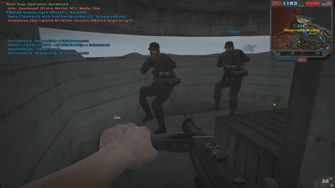 Forgotten Hope 2 Pointe du Hoc gameplay