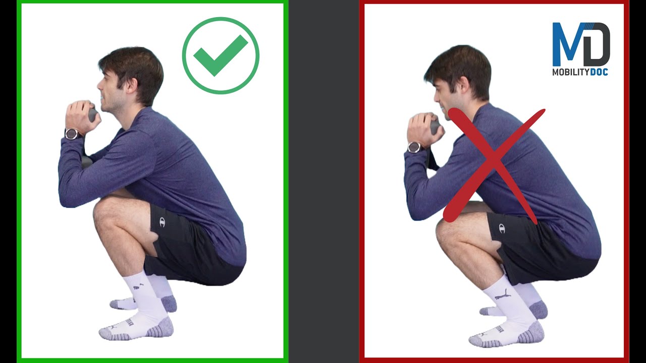 Как делать приседания с гоблетом