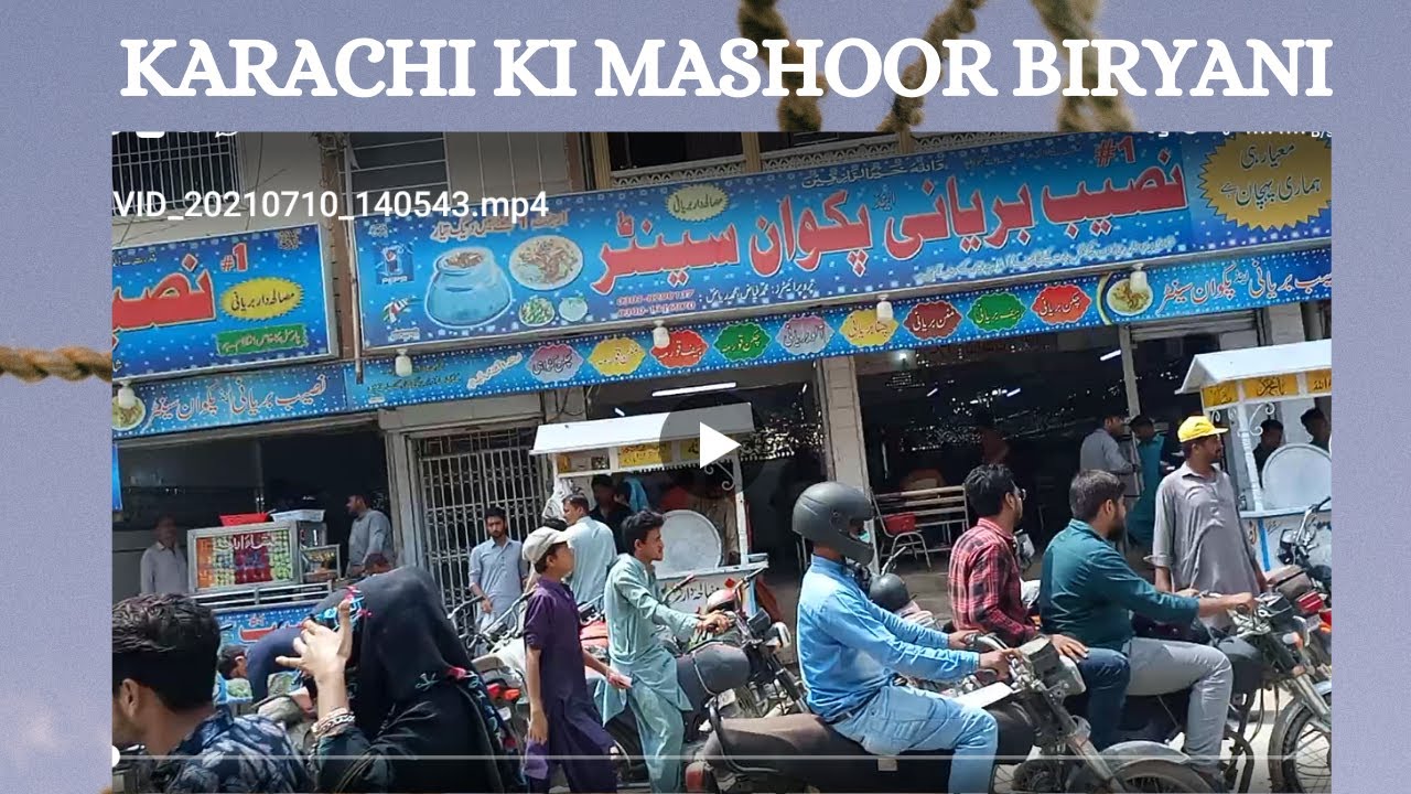 Famous Biryani Of Karachi Naseeb Biryani Most Famous Biryani in Mehmoodabad Tasty Biryani Delicious