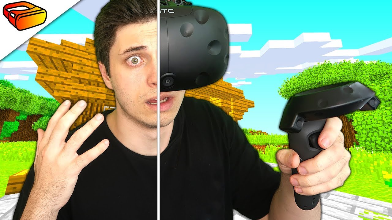I was TRAPPED in MINECRAFT VR (REAL LIFE)