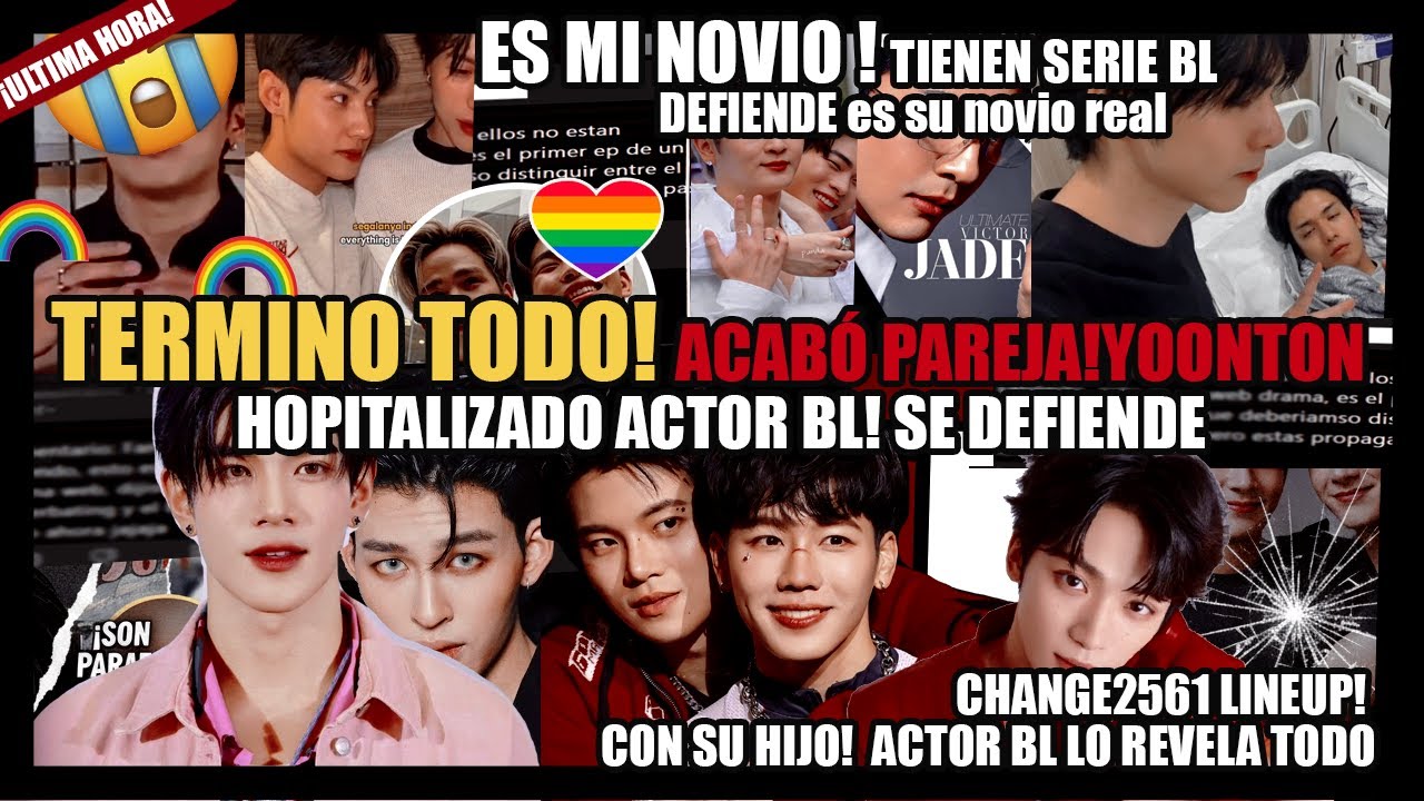 ¡TERMINARON! Terminó pareja😱son novios real🌈Yoonton! HOSPITALIZADO actor bl! Lineup Omegaverse?