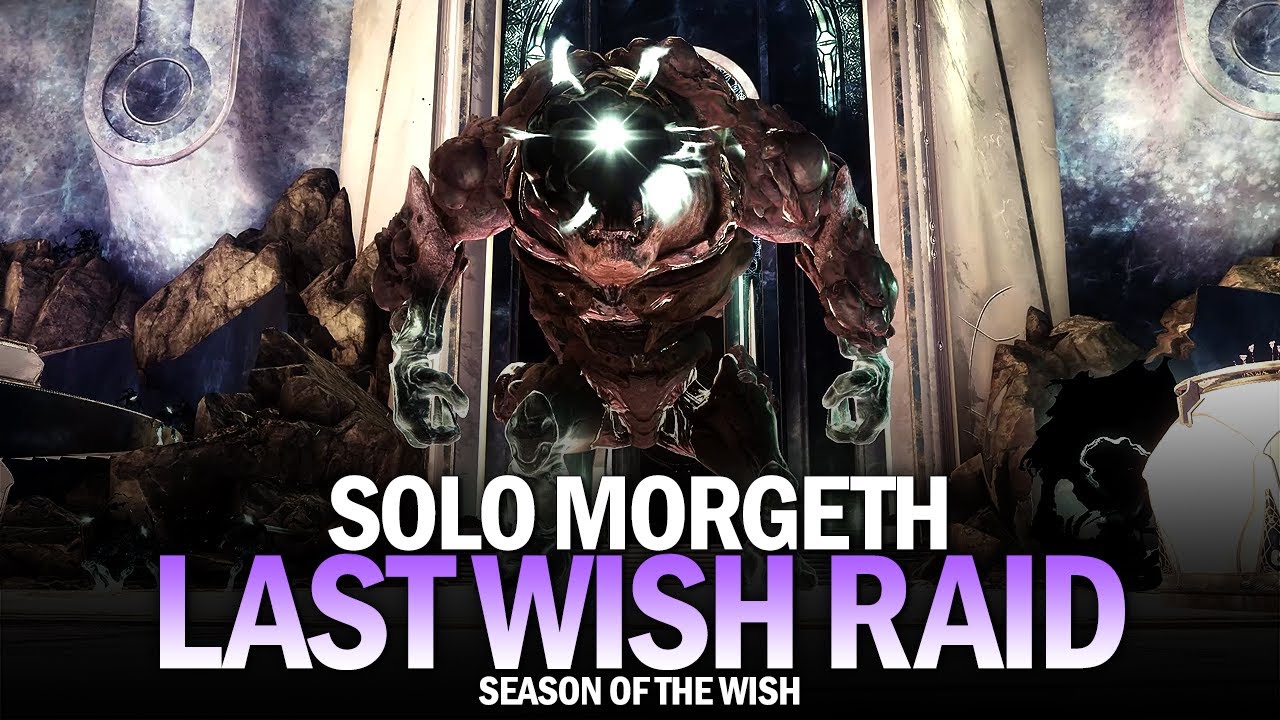 Solo Morgeth, the Spirekeeper - Last Wish Raid [Destiny 2]