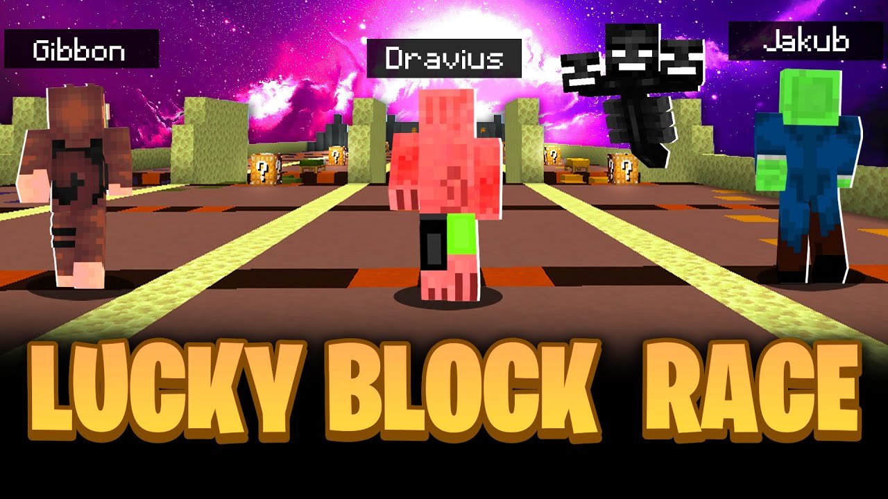 LUCKY BLOCK RACE z N1 Team o 600 ZŁ w MINECRAFT!