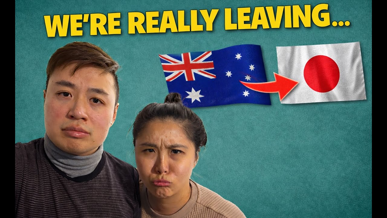 We’re LEAVING AUSTRALIA for GOOD! ✈️ 1st Time Flying Business Class on JAL from Melbourne to Tokyo!