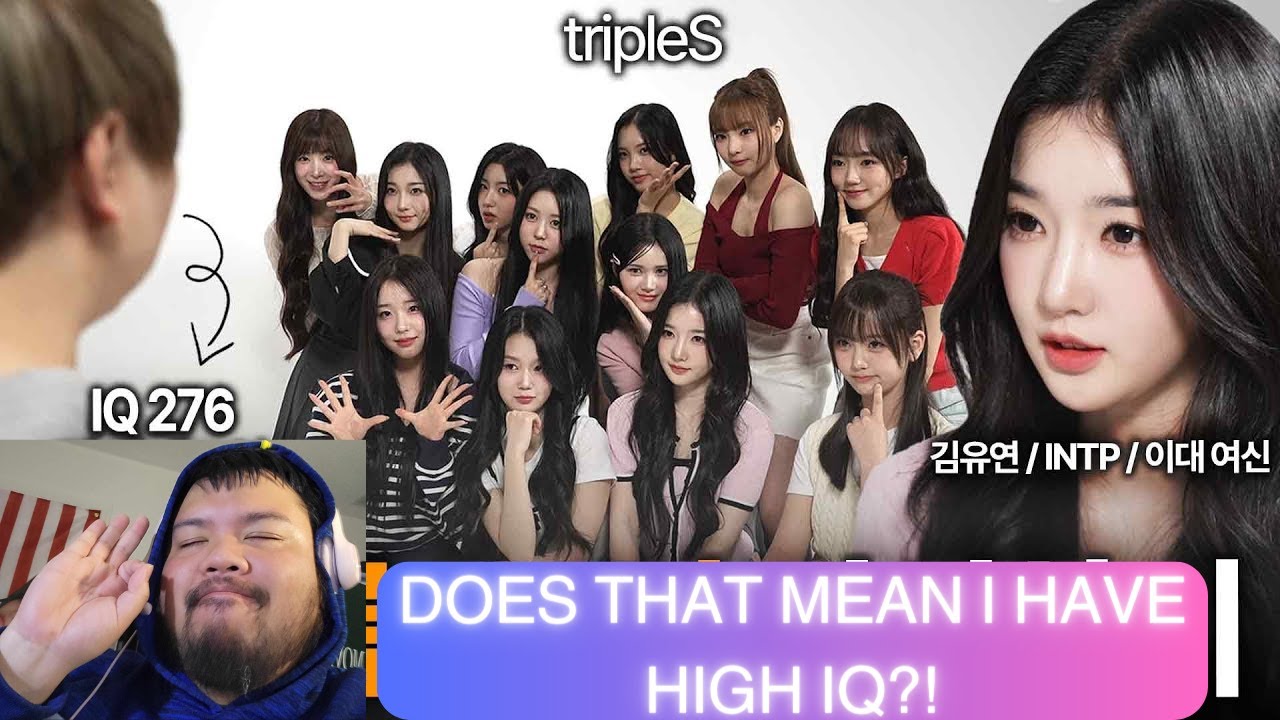 BBJ Reacts to Can the Man with the World’s Highest IQ Memorize All 24 Members of tripleS?