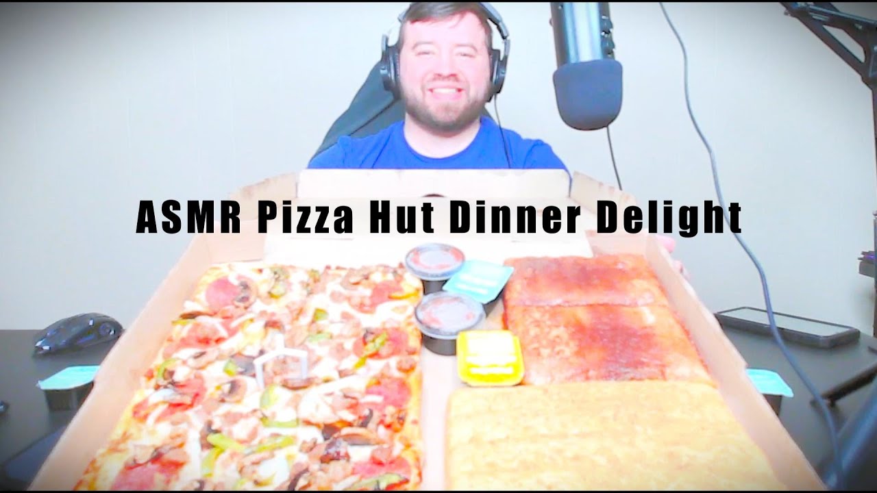 ASMR Pizza Hut Dinner Box Munch & Crunch