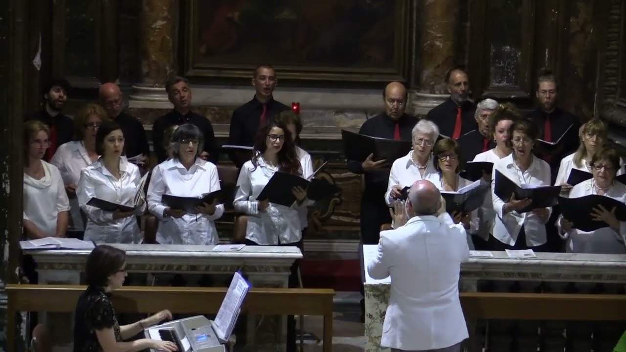 O Capo insanguinato - J.S.Bach - Coro Jubilate Deo di Roma - dirige Alfredo Totti