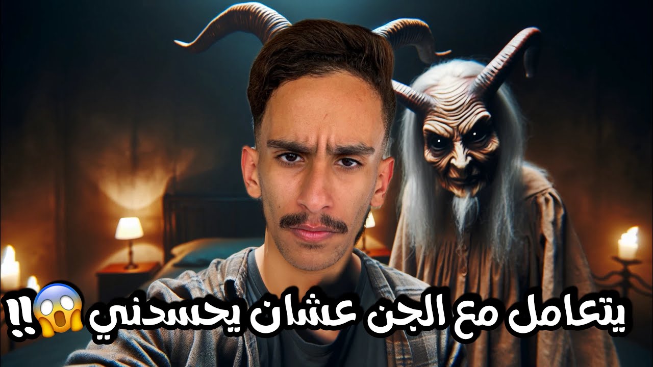 يتعامل مع الجن عشان يحسدني ! |