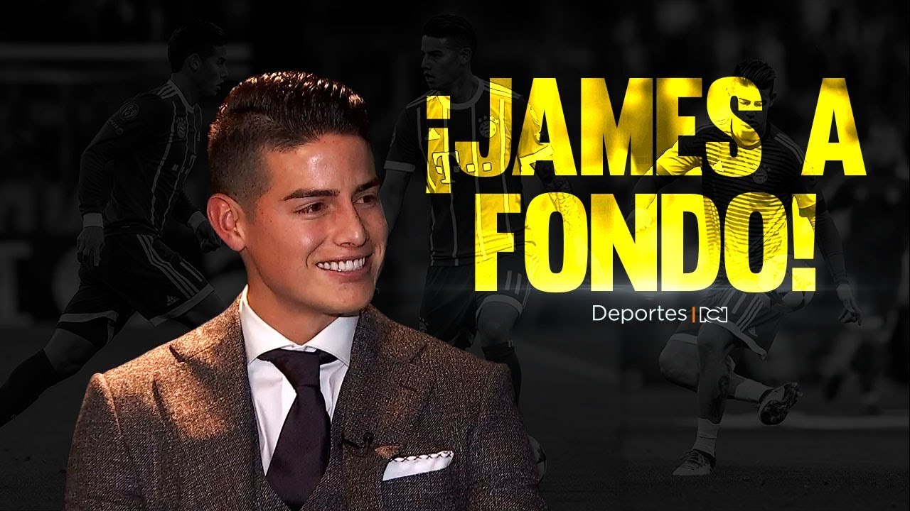 James Rodríguez, en entrevista exclusiva en Bogotá con Noticias RCN y Deportes RCN