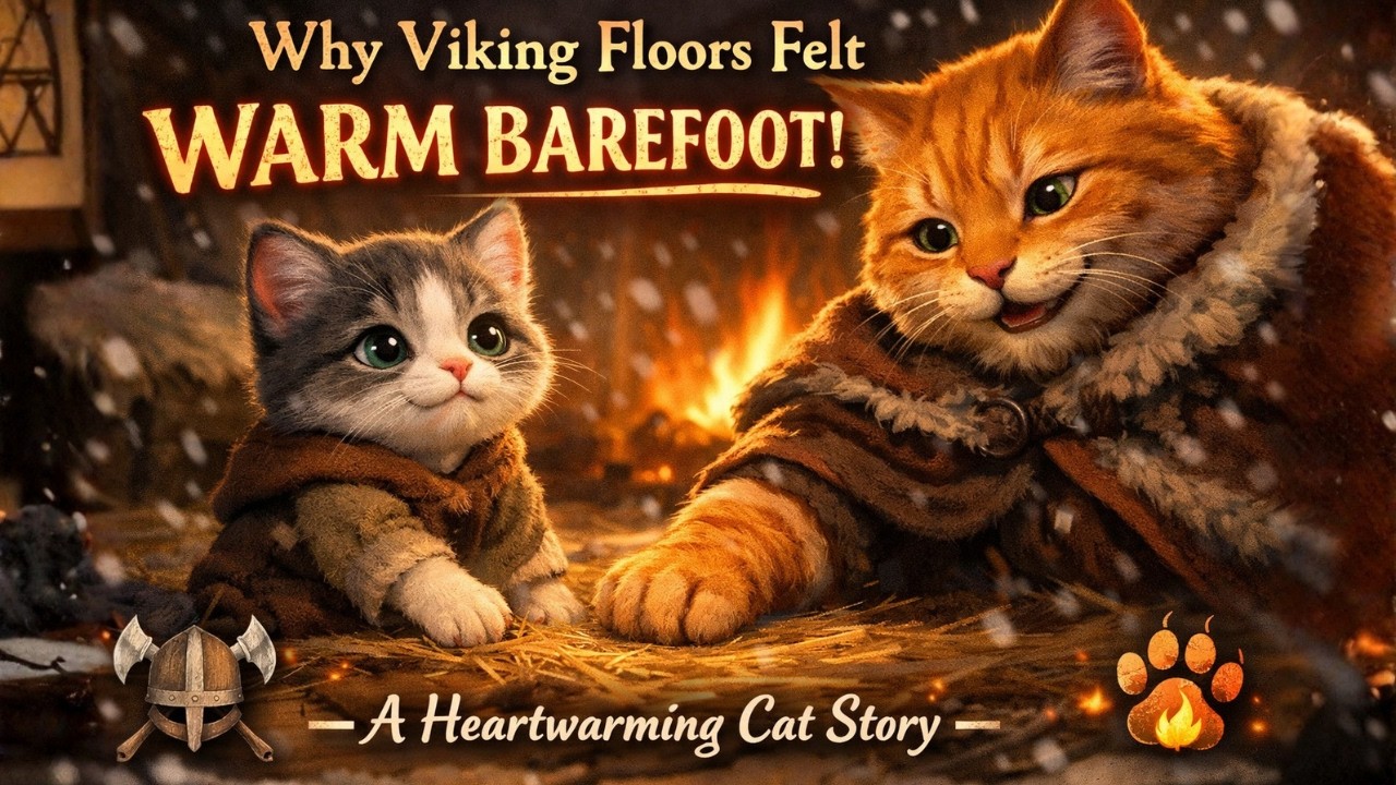 Why Viking Floors Felt Warm Barefoot | A Heartwarming Cat Story