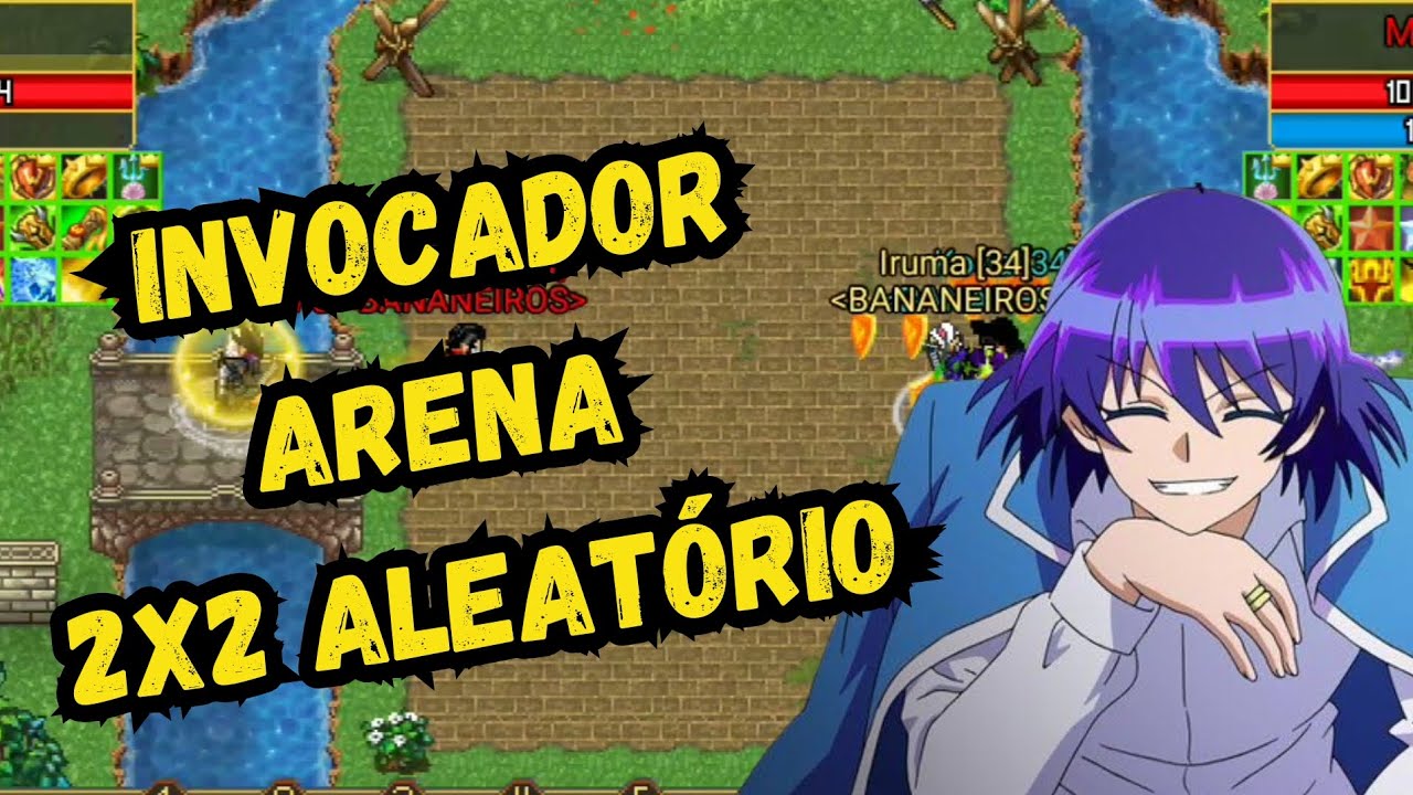 Invocador (Iruma) Vs Arena 2x2 Aleatória - Warspear Online
