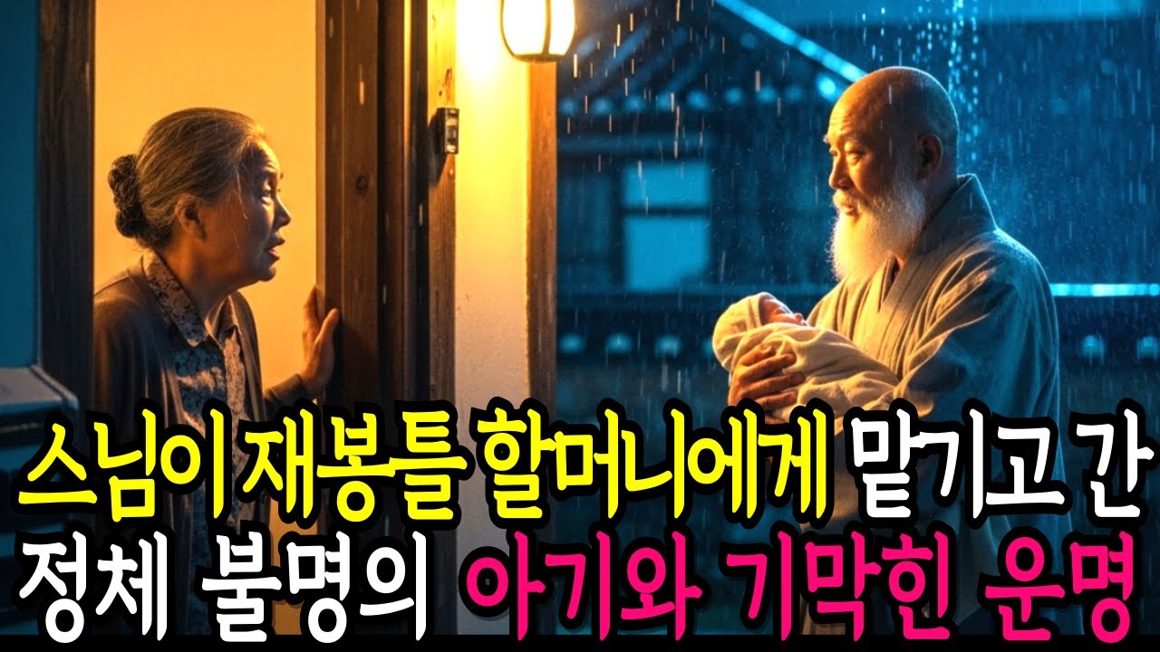 스님이 재봉틀 할머니에게 주워다 준 정체 불명의 아기는 할머니와 기막힌 운명으로 얽혀 있는데..| 노후사연 | 오디오북 |감동사연|