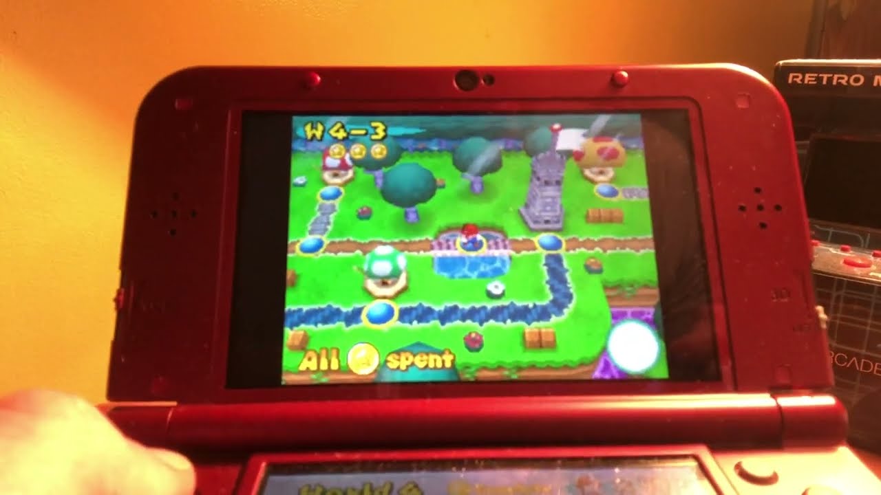 New Super Mario Bros. DS: World 4-3 (w/ Star Coins)