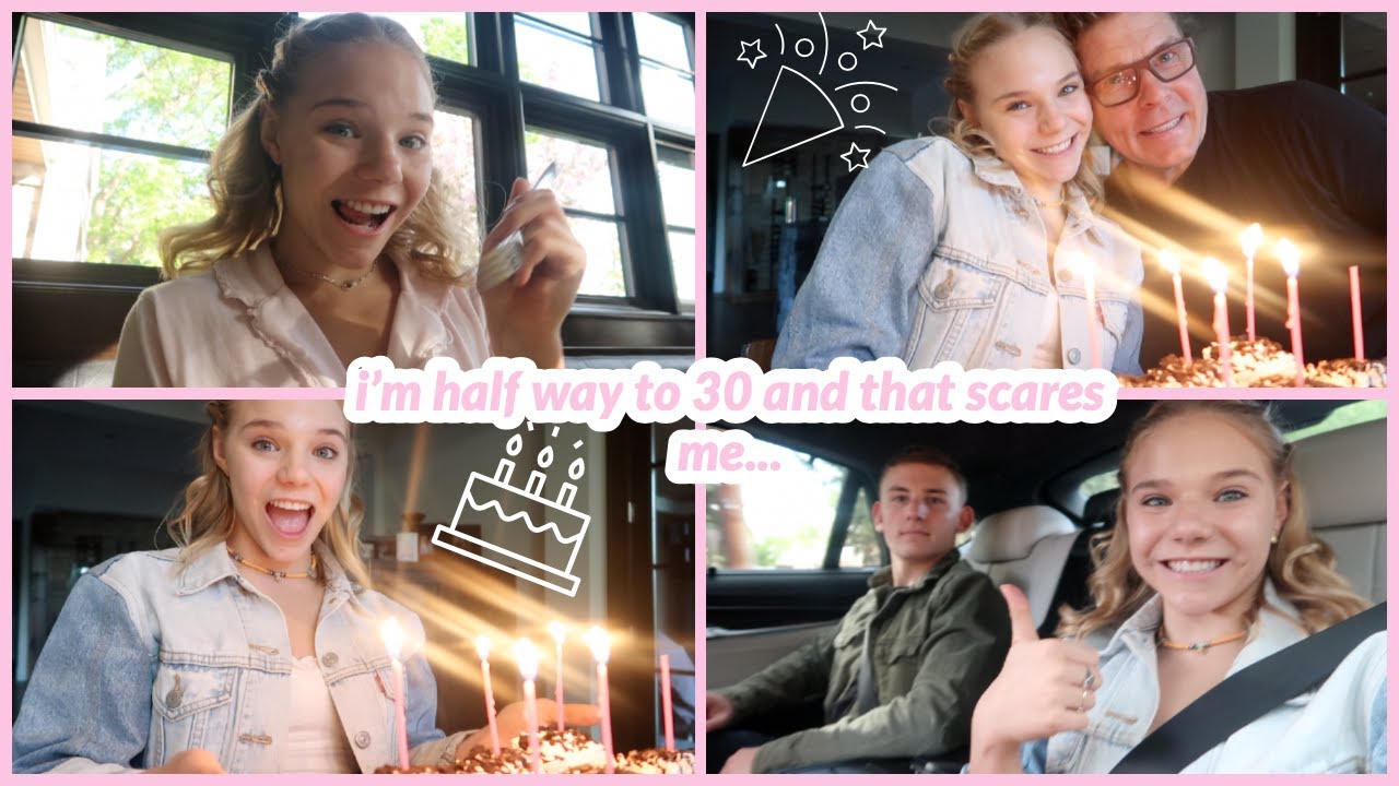 Мой 15-й день рождения. Ого, я уже старая :(