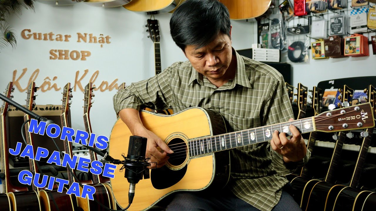 Đàn Guitar MORRIS Acoustic Nhật || MORRIS W Series