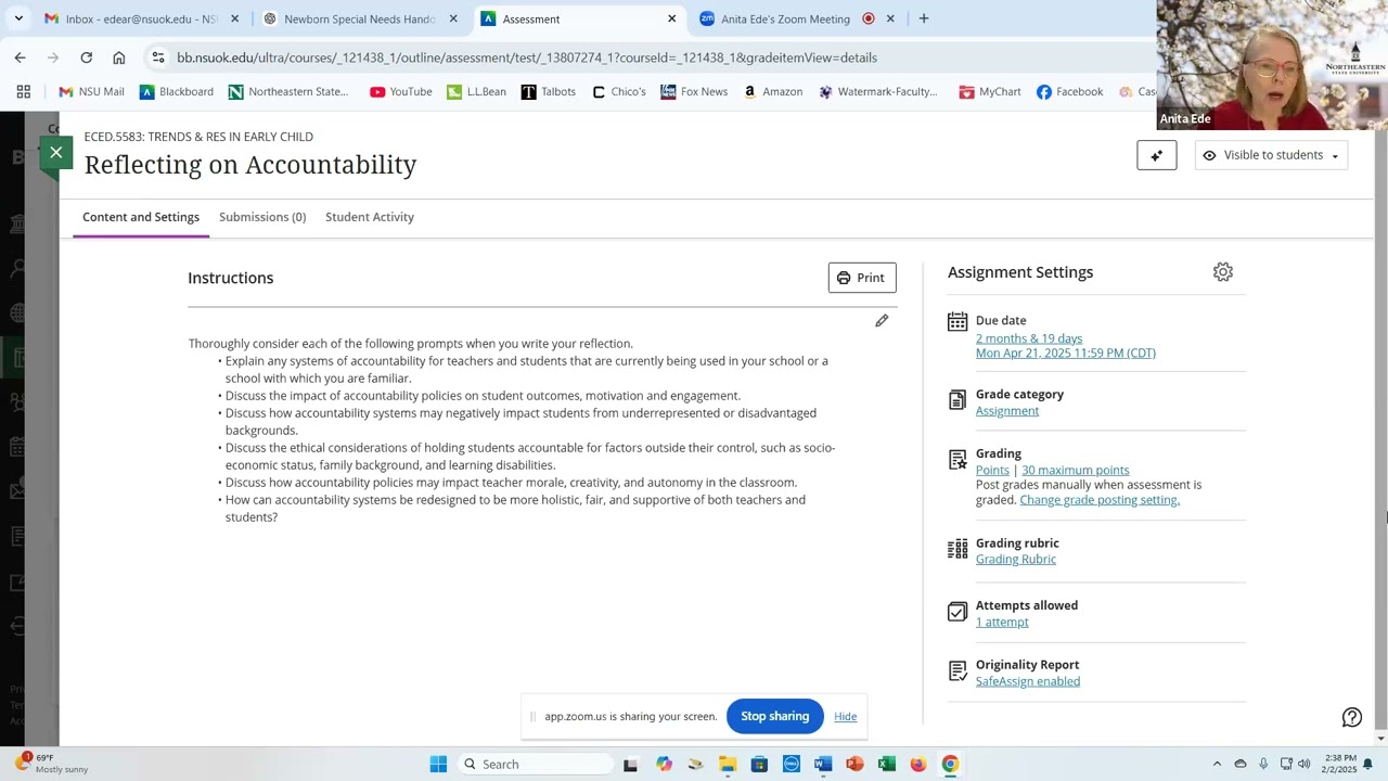 Accountability Analysis How-To