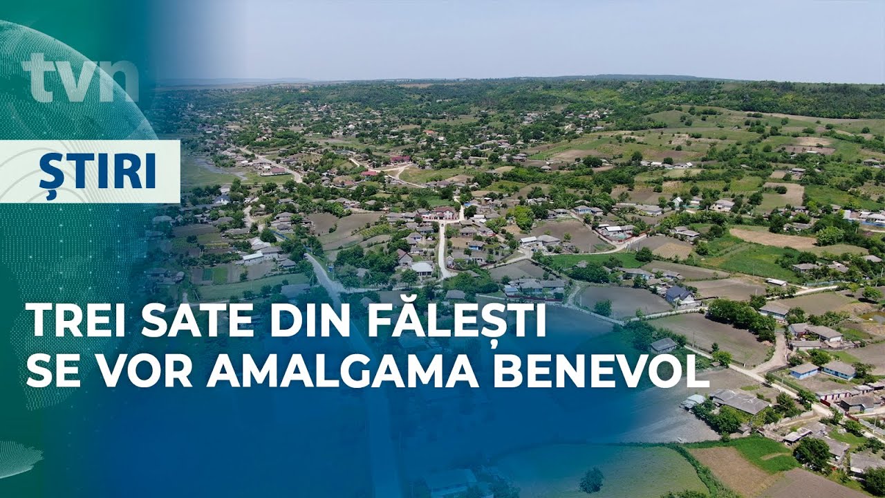 TREI SATE DIN FĂLEȘTI SE VOR AMALGAMA BENEVOL