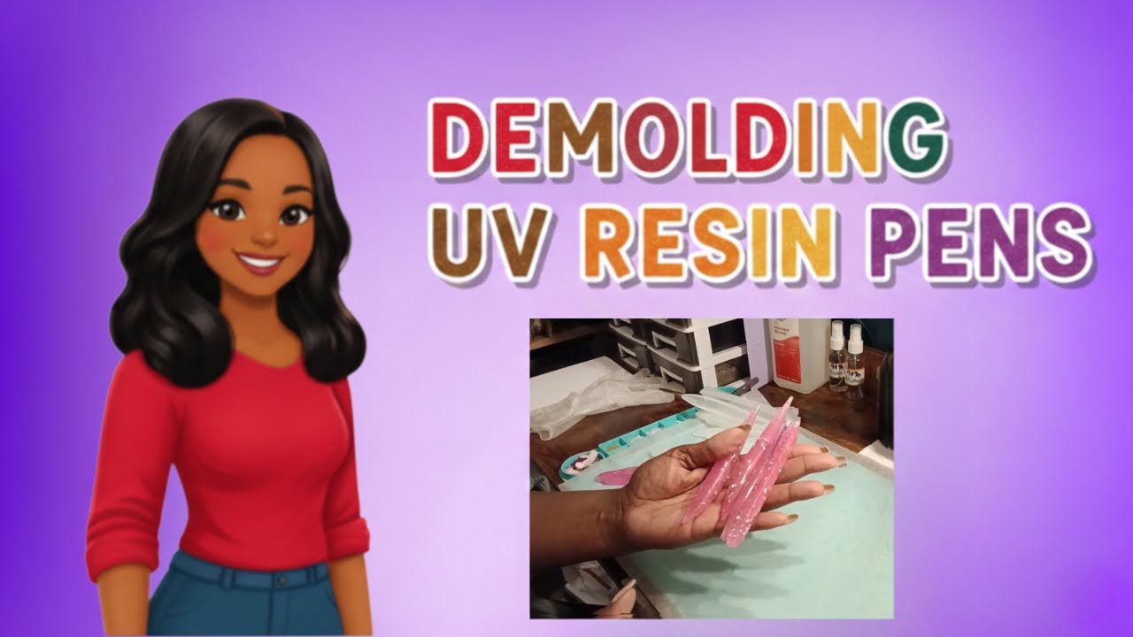 Demolding UV Resin Pens