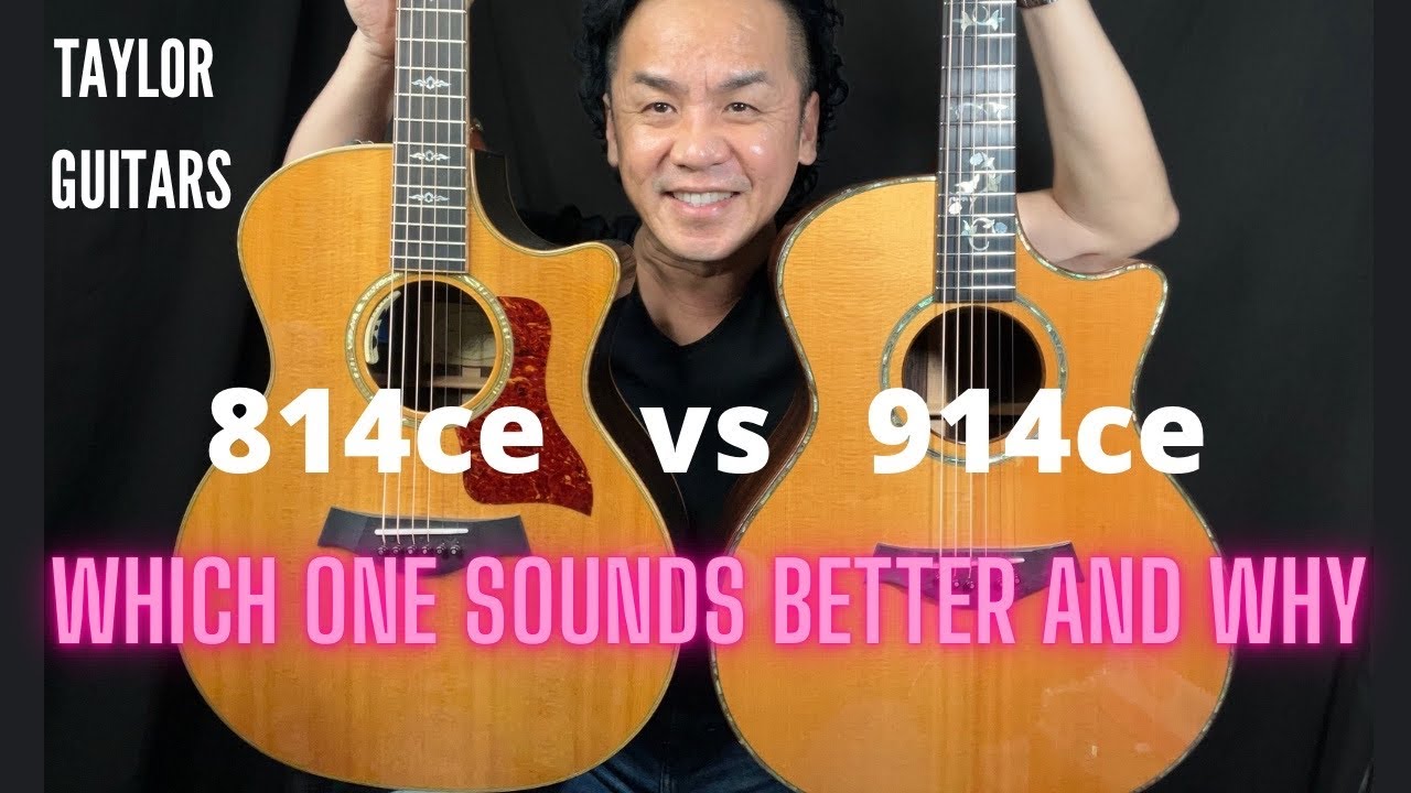 SHOOTOUT - Taylor 814ce VS 914ce - Guitar Review in Singapore 🇸🇬