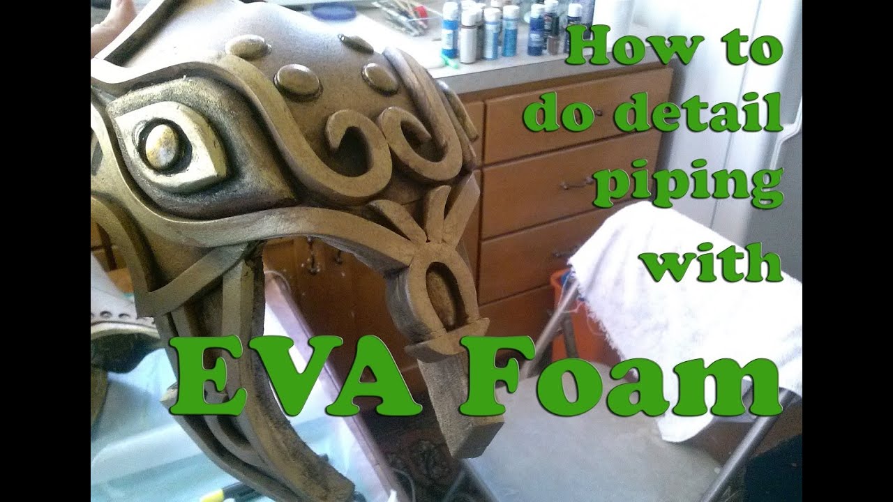 Detail Piping for EVA Foam Cosplay Tutorial