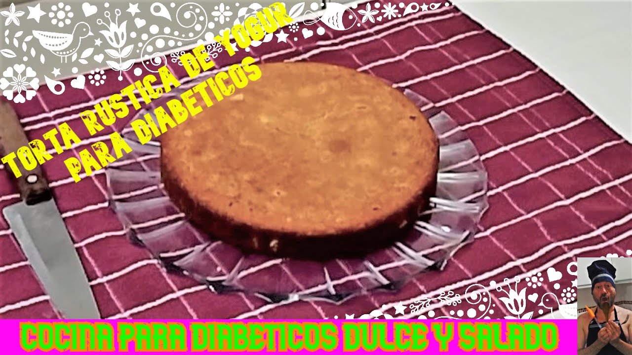 Torta de yogur para diabéticos😋 sabor naranja 😋 para otoño